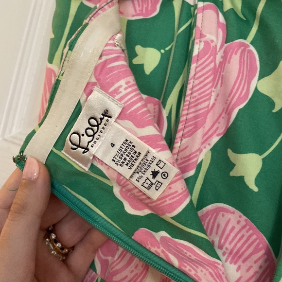 Vintage White Tag Lilly Pulitzer Tulip Dress 4 - Picture 5 of 5